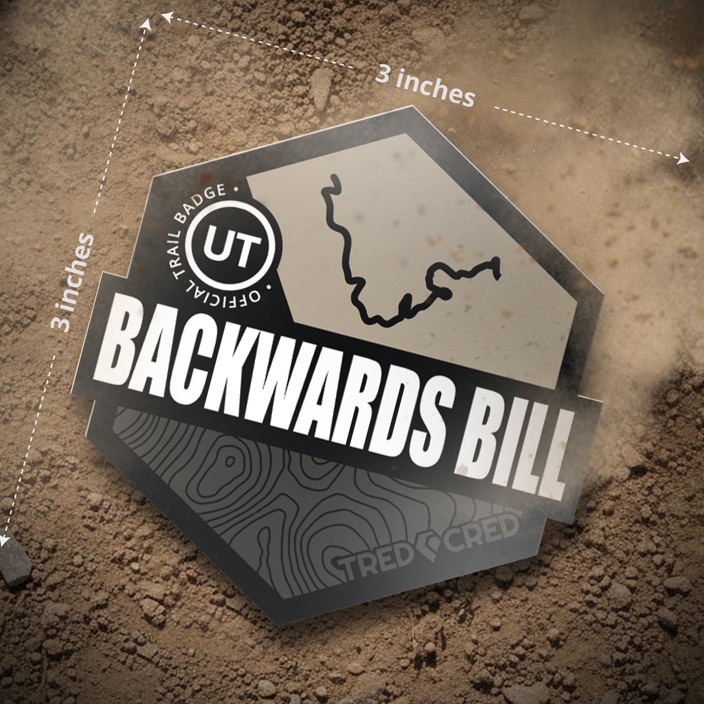 Sticker: Backwards Bill