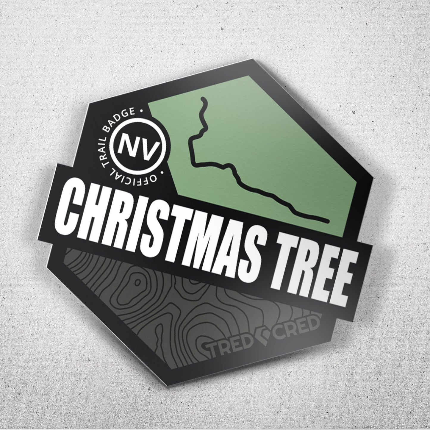 Sticker: Christmas Tree Pass