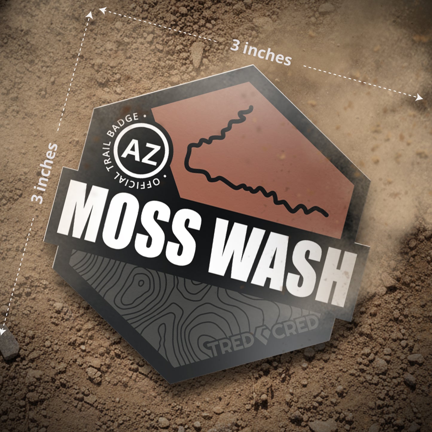 Sticker: Moss Wash