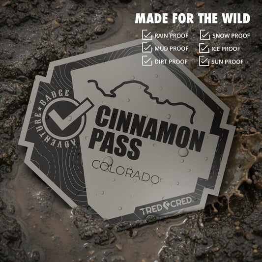 Sticker: Cinnamon Pass