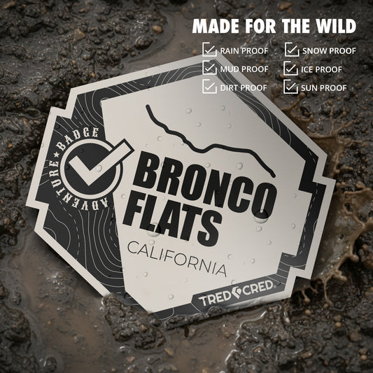 Sticker: Bronco Flats