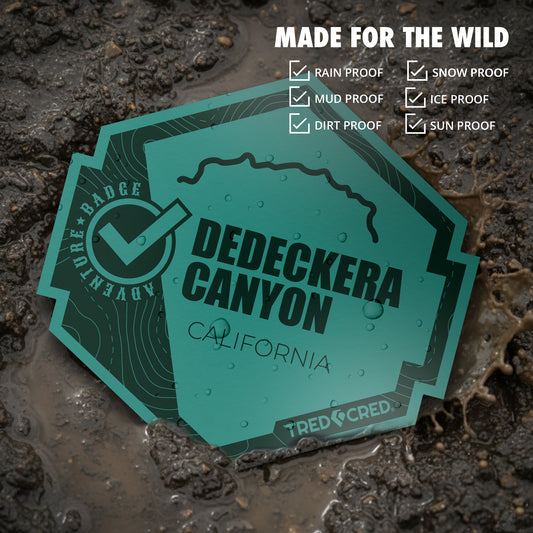 Sticker: Dedeckera Canyon