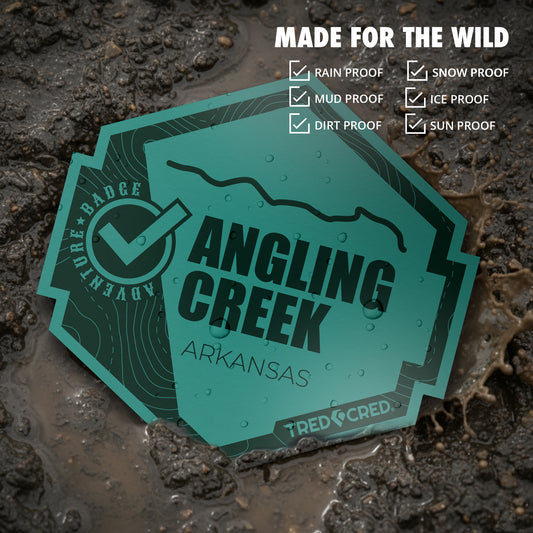 Sticker: Angling Creek