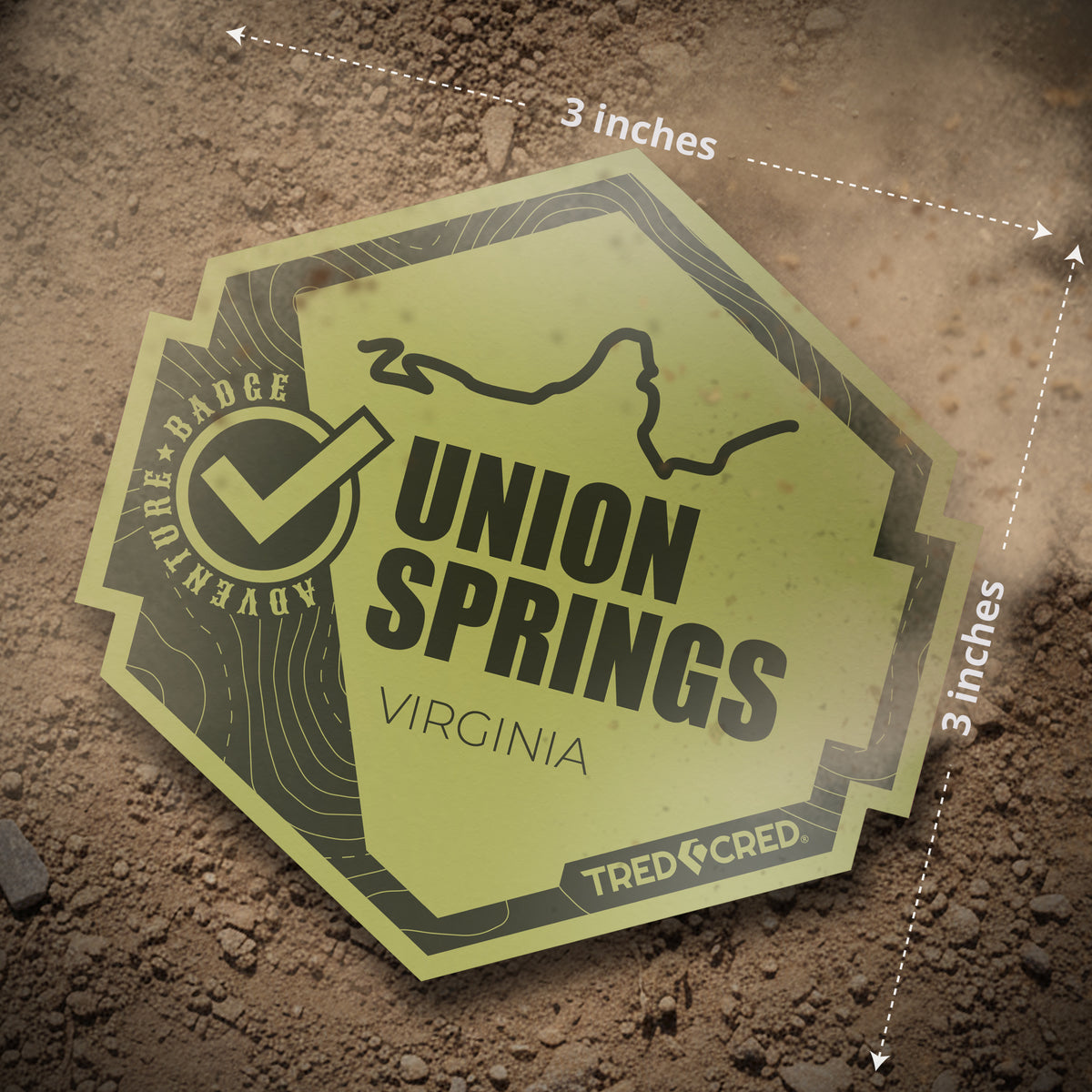 Sticker: Union Springs