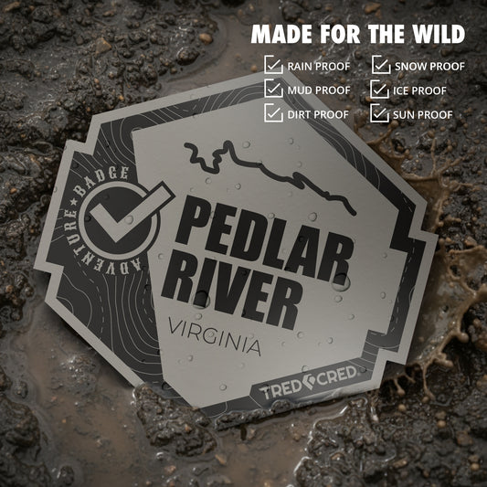Sticker: Pedlar River