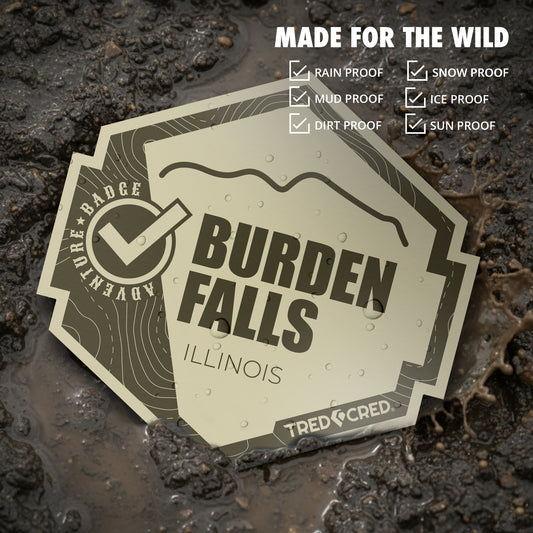 Sticker: Burden Falls