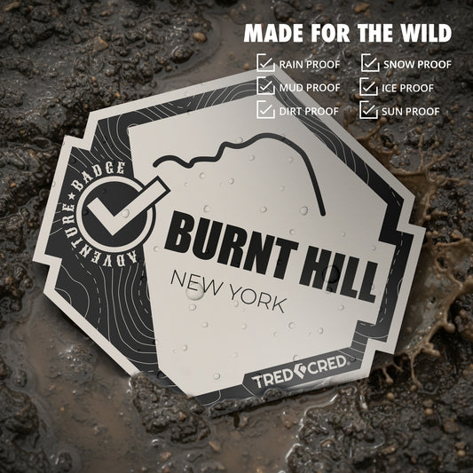Sticker: Burnt Hill
