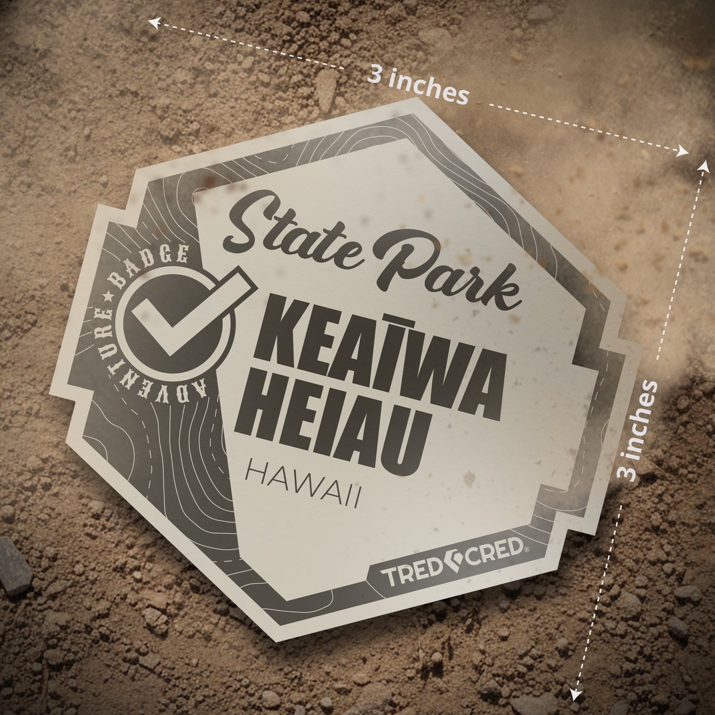 Sticker: Keaīwa Heiau State Park