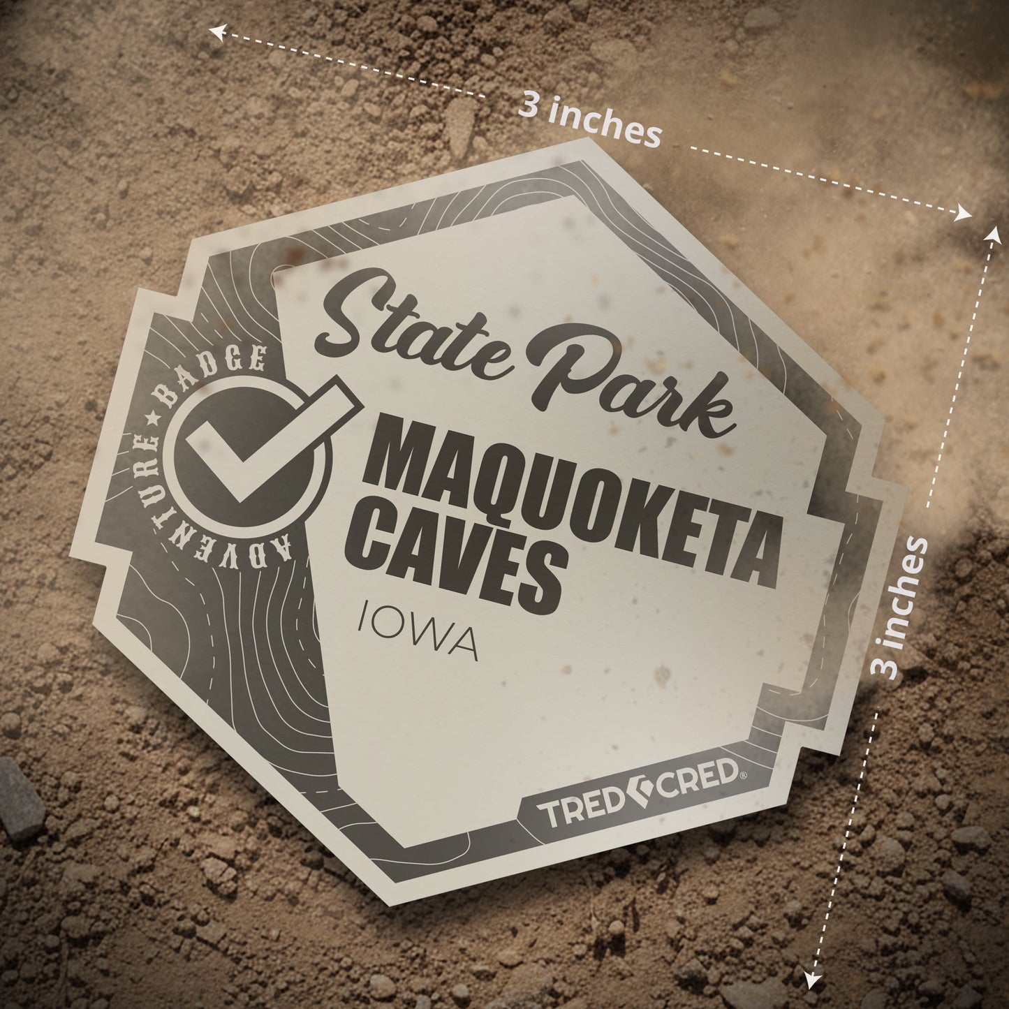 Sticker: Maquoketa Caves State Park