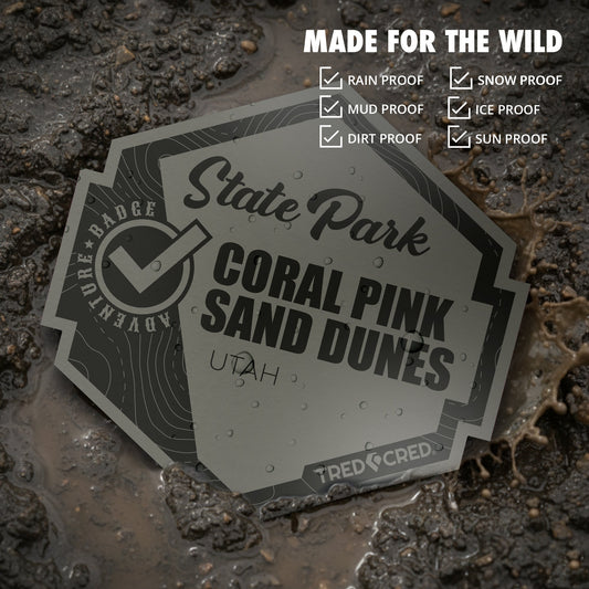 Sticker: Coral Pink Sand Dunes State Park