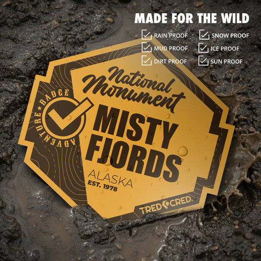 Sticker: Misty Fjords National Monument
