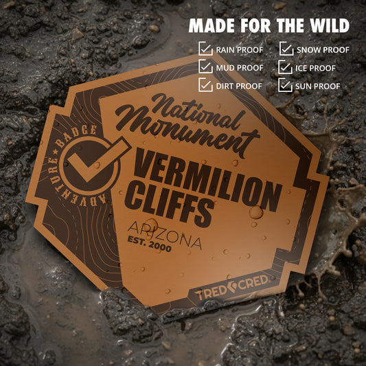 Sticker: Vermilion Cliffs National Monument