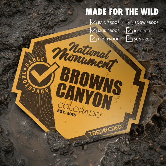 Sticker: Browns Canyon National Monument