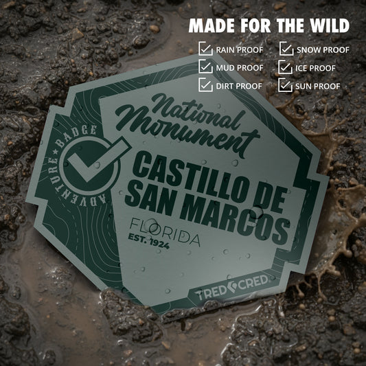 Sticker: Castillo de San Marcos National Monument