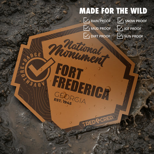 Sticker: Fort Frederica National Monument