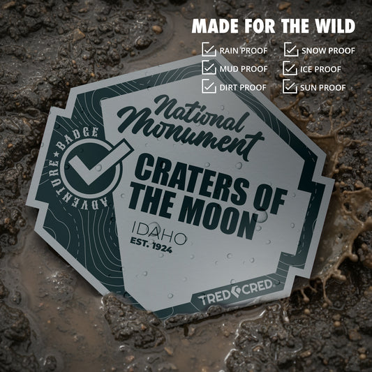 Sticker: Craters of the Moon National Monument