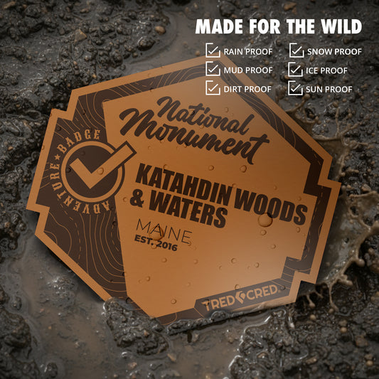 Sticker: Katahdin Woods & Waters National Monument