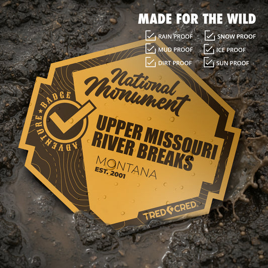 Sticker: Upper Missouri River Breaks National Monument