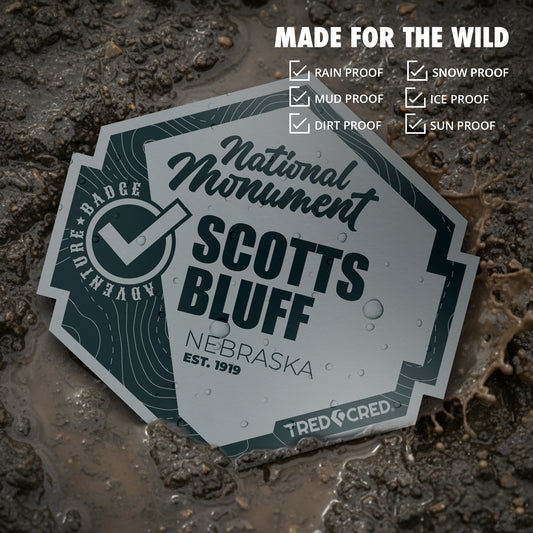 Sticker: Scotts Bluff National Monument