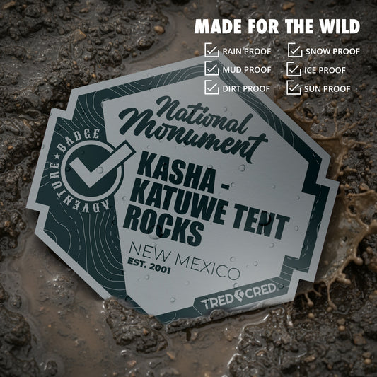 Sticker: Kasha - Katuwe Tent Rocks National Monument