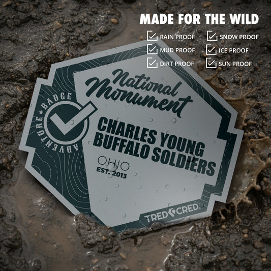 Sticker: Charles Young Buffalo Soldiers National Monument