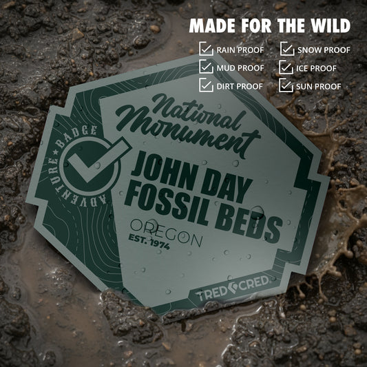 Sticker: John Day Fossil Beds National Monument