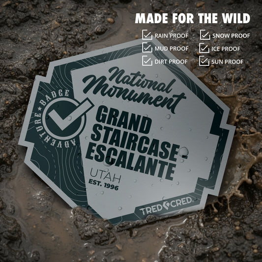 Sticker: Grand Staircase - Escalante National Monument