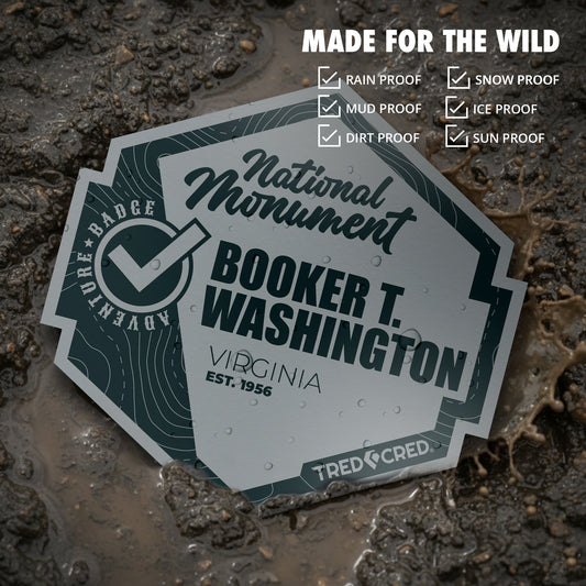 Sticker: Booker T. Washington National Monument