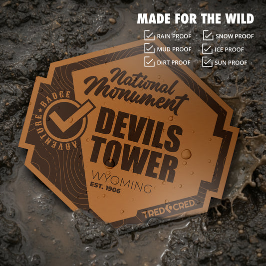 Sticker: Devils Tower National Monument