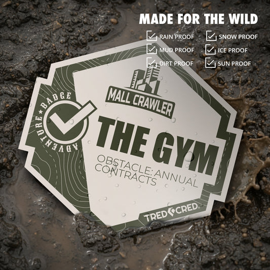 Sticker: The Gym Mall Crawler