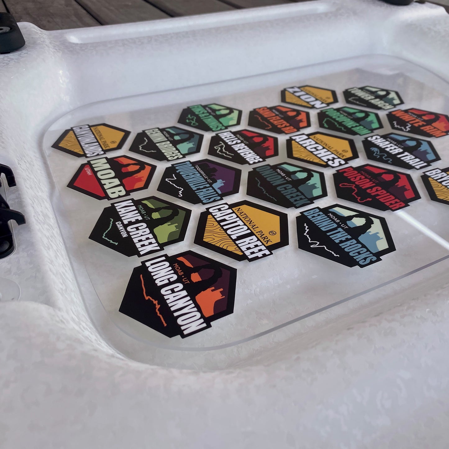 Jeep Roof Sticker Boards