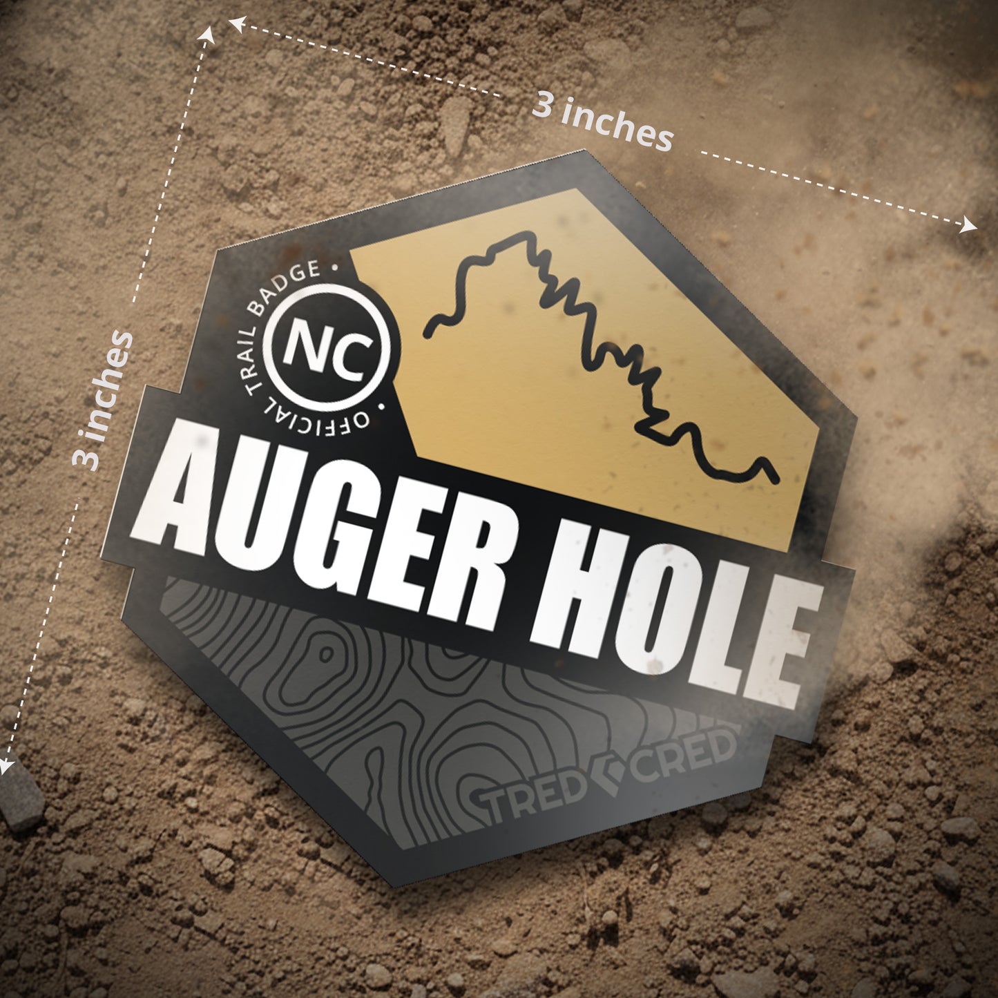 Sticker: Auger Hole