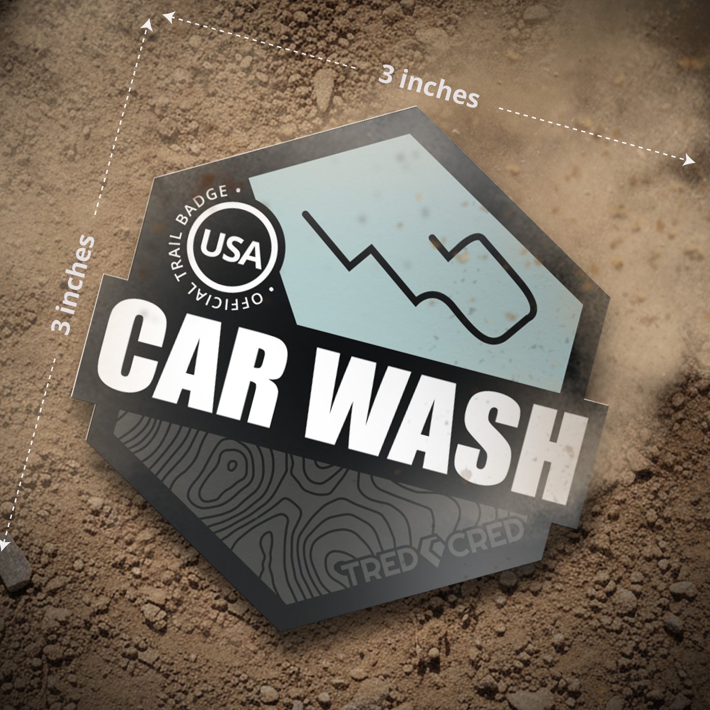 Sticker: Car Wash Mall Crawler