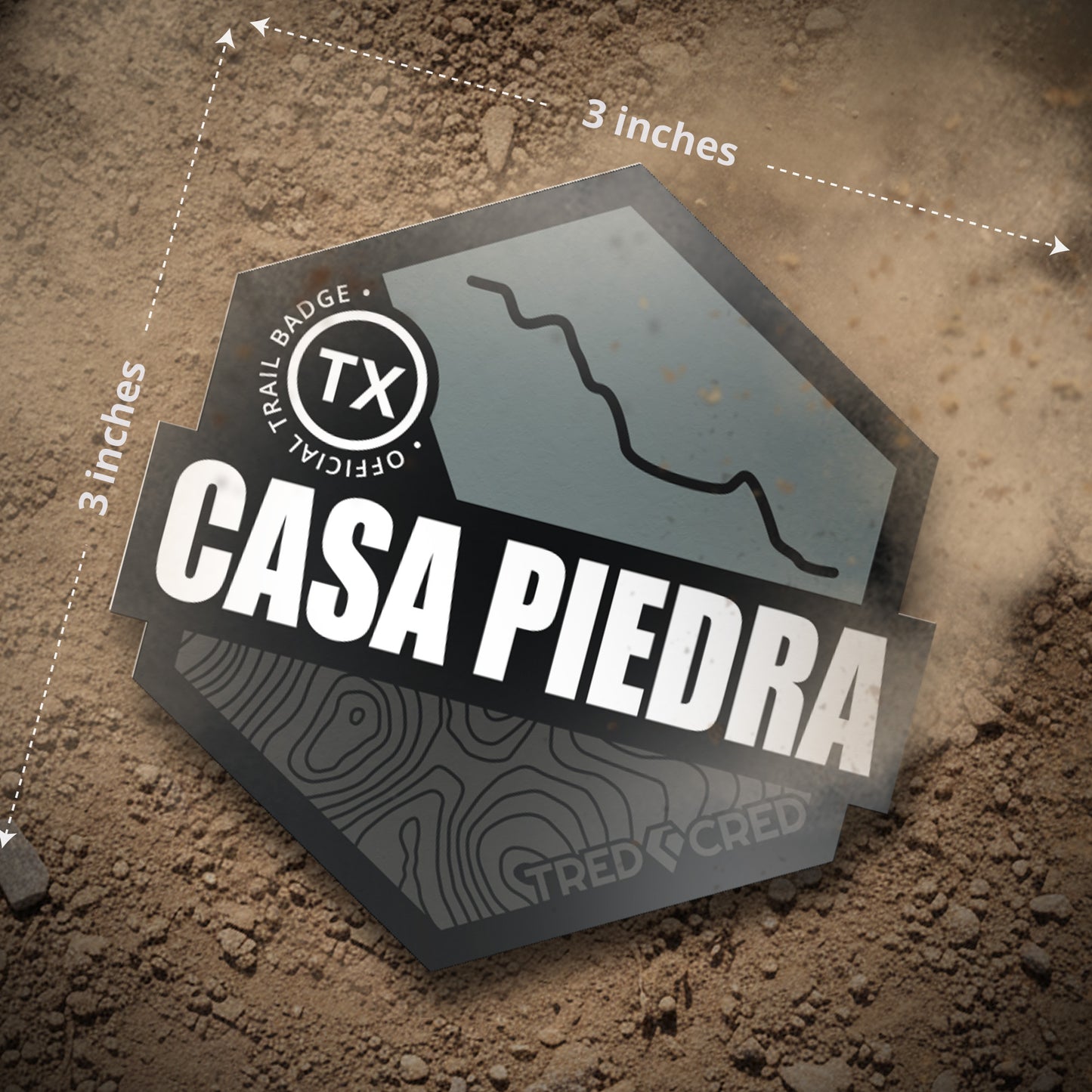 Sticker: Casa Piedra