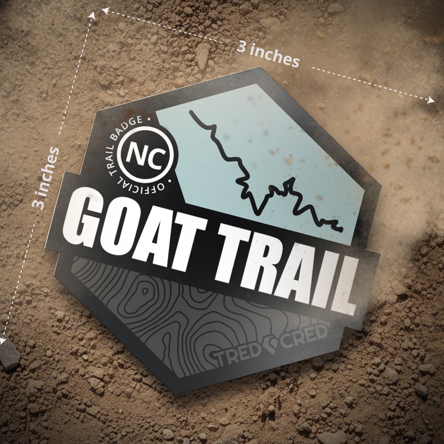 Sticker: Goat Trail
