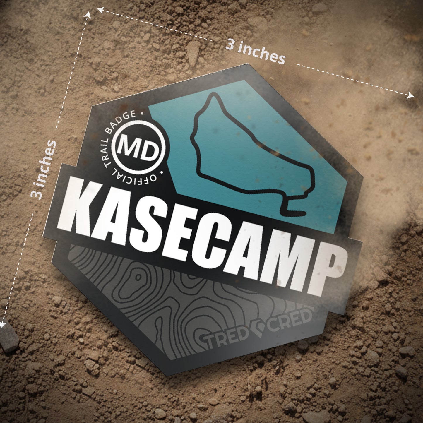Sticker: Kasecamp