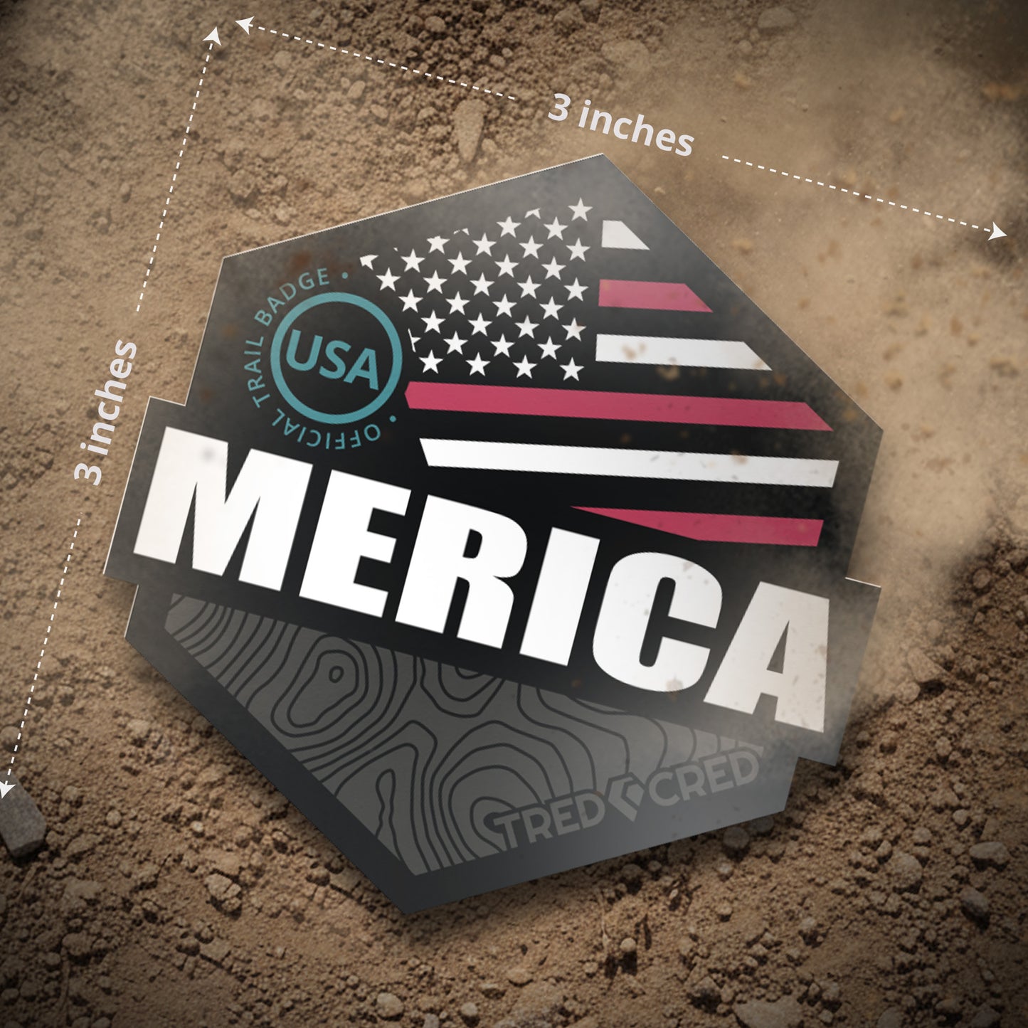 Sticker: Merica