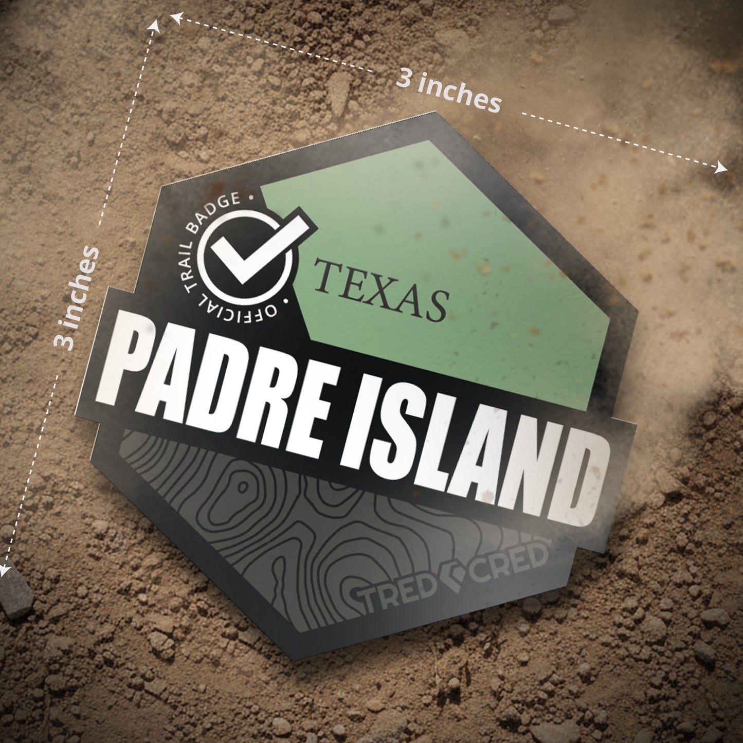 Sticker: Padre Island