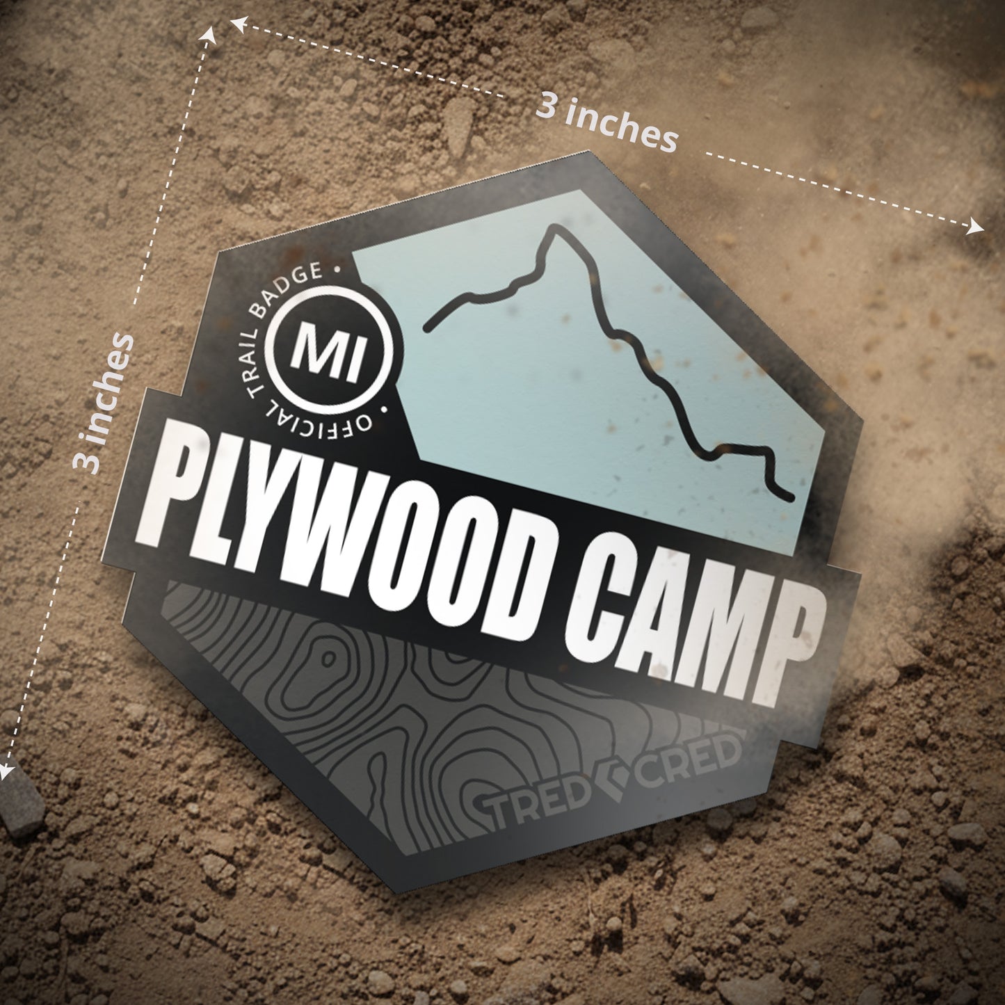 Sticker: Plywood Camp