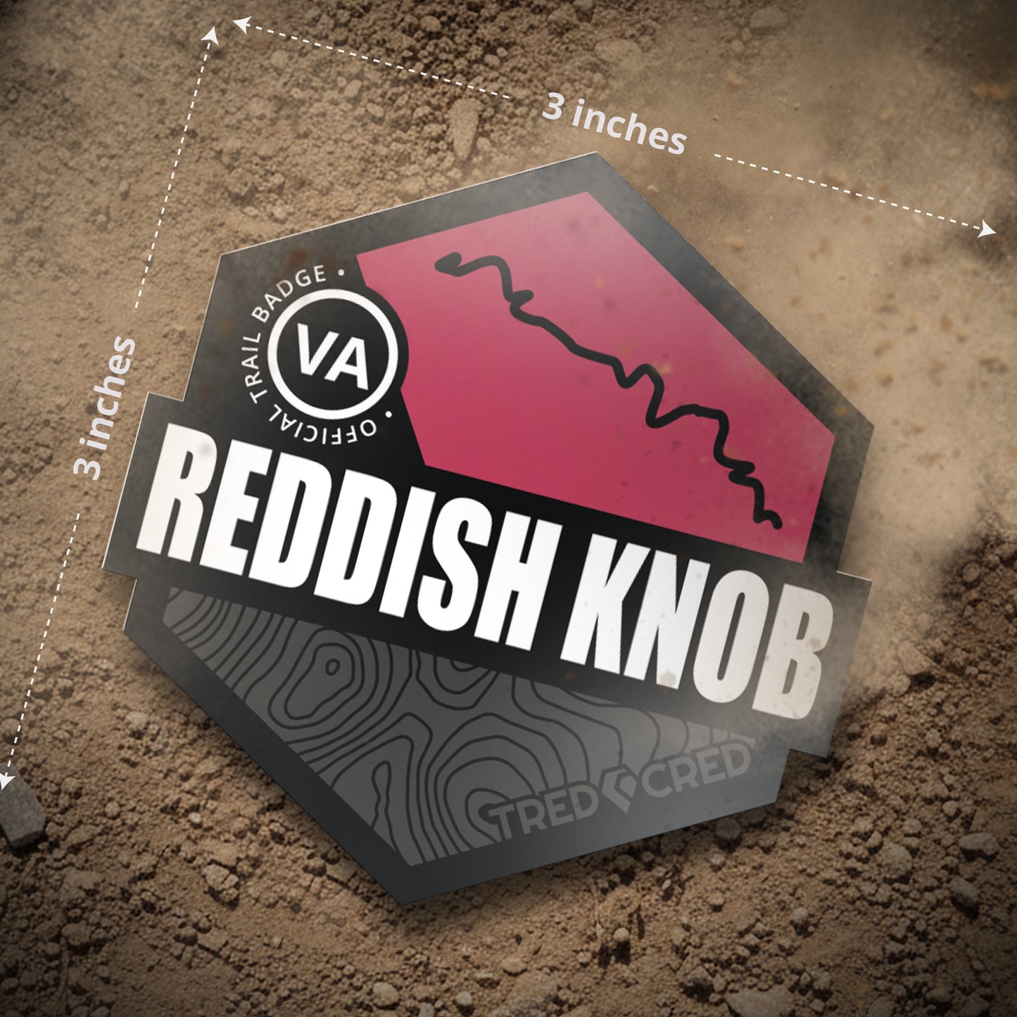 Sticker: Reddish Knob