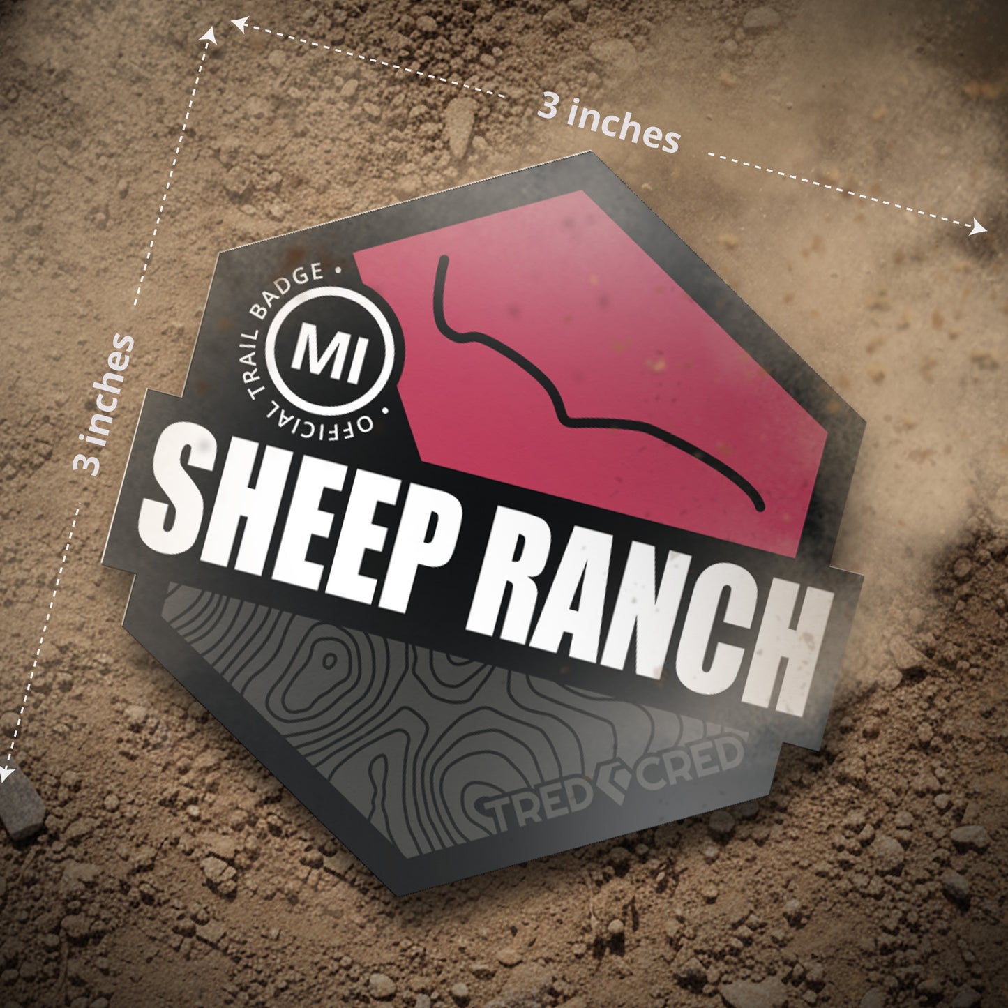 Sticker: Sheep Ranch
