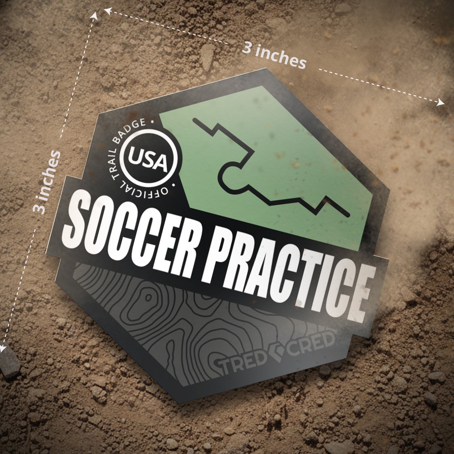 Sticker: Soccer Practice Mall Crawler