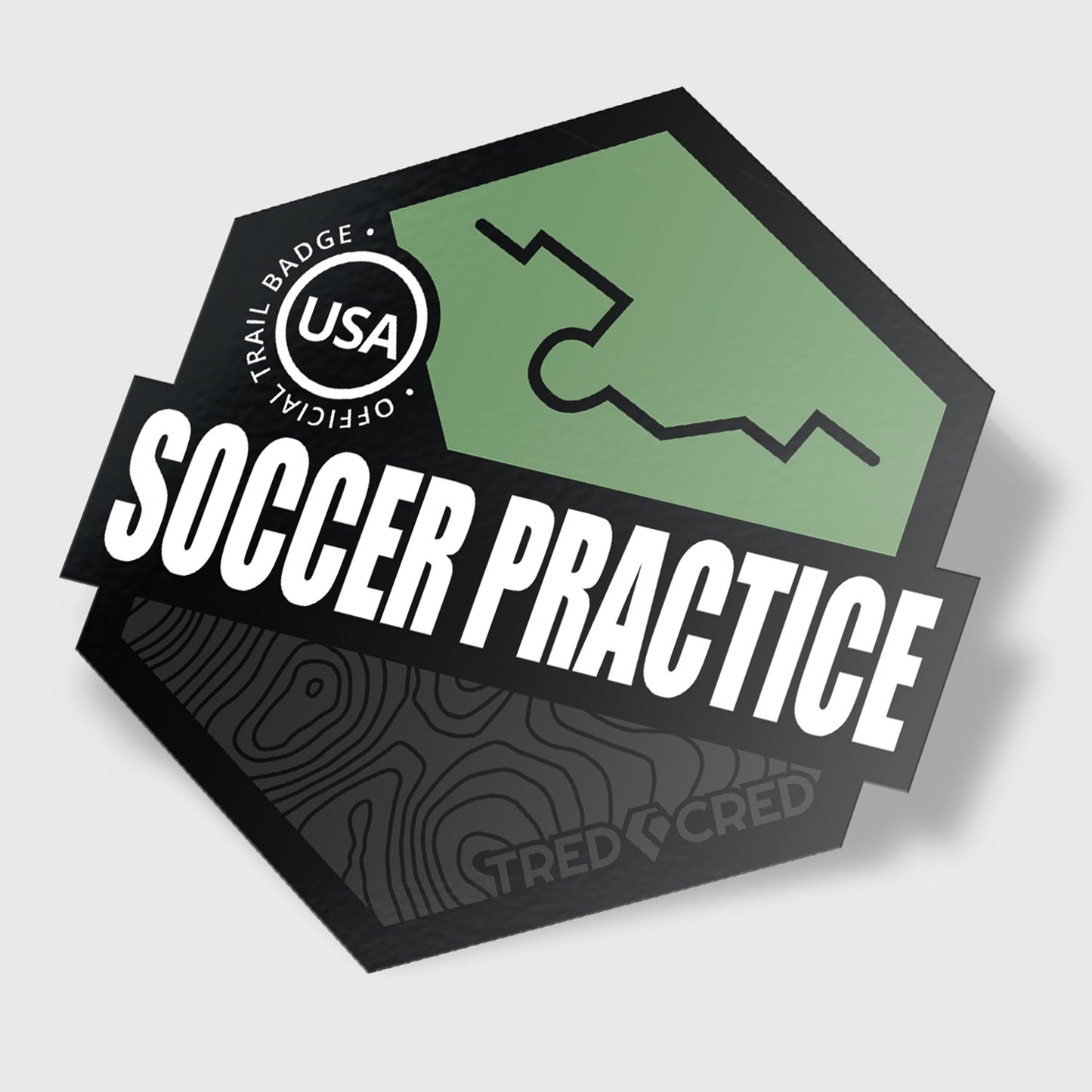 Sticker: Soccer Practice Mall Crawler
