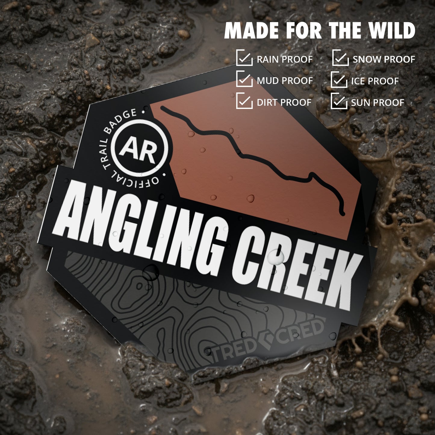 Sticker: Angling Creek