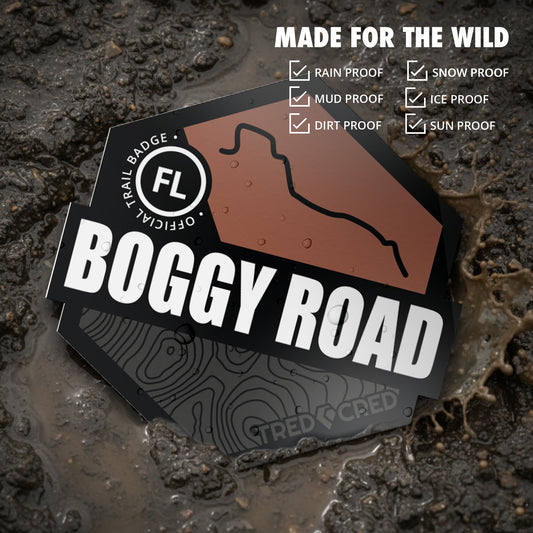 Sticker: Boggy Road