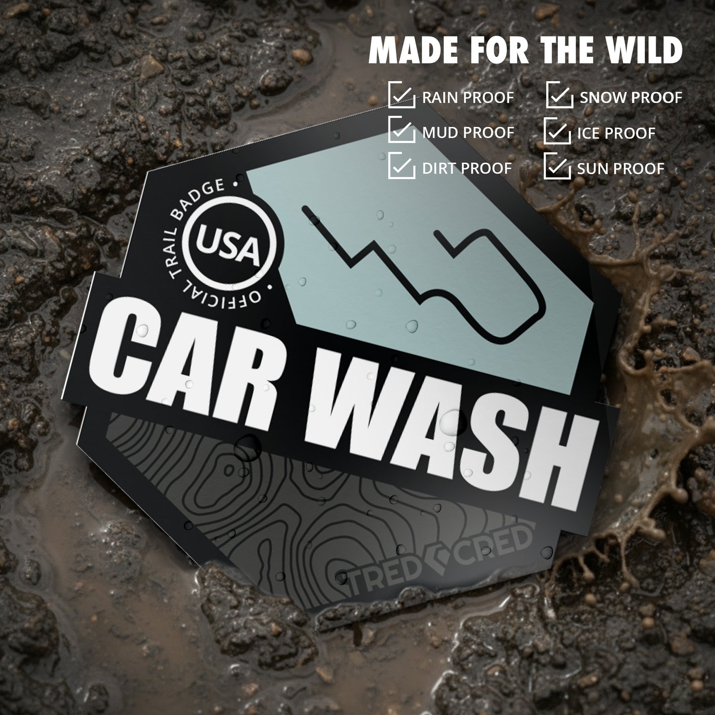 Sticker: Car Wash Mall Crawler