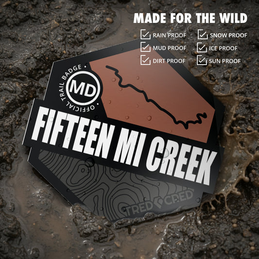 Sticker: Fifteen Mile Creek