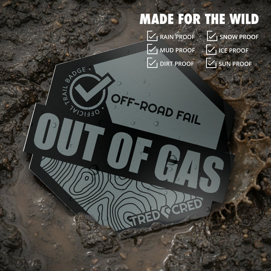 Sticker: Out of Gas