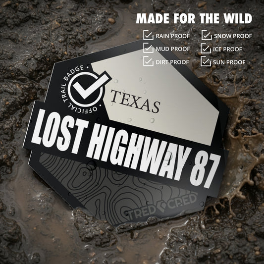 Sticker: Lost Highway 87