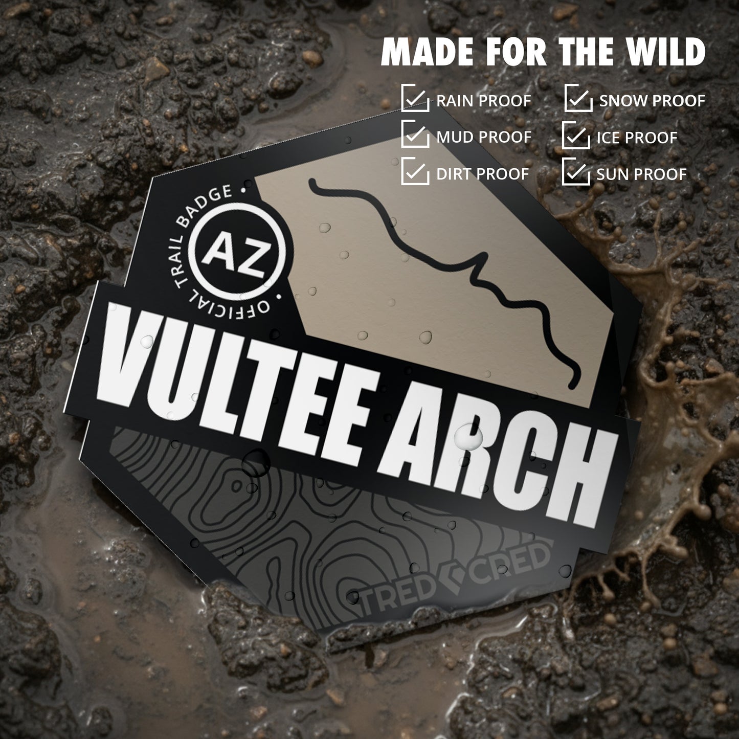 Sticker: Vultee Arch